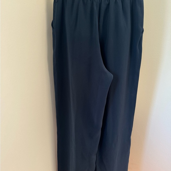 Lululemon 6 Noir Pant True Navy Women's Pockets Tie Front Travel - Picture 3 of 6
